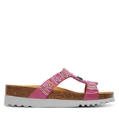 Klapki i japonki damskie - Klapki Scholl New Bogota MF26607 Różowy - miniaturka - grafika 1