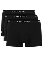 Majtki męskie - Lacoste Komplet 3 par bokserek 5H3389 Czarny - miniaturka - grafika 1