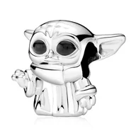 Wisiorki - Charms Zawieszka SREBRO 925 koralik do PANDORA Star Wars Baby Yoda Gwiezdne Wojny - miniaturka - grafika 1