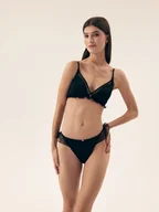 Majtki damskie - Majtki stringi Verberry Bloovii czarny S - miniaturka - grafika 1