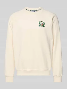 Bluza z naszywką z logo - Bluzy męskie - miniaturka - grafika 1
