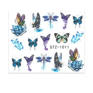 Ozdoby do paznokci - Naklejki wodne do paznokci STZ 1011 - miniaturka - grafika 1