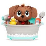Zabawki interaktywne dla dzieci - Little Tikes Rescue Tales Czekoladowy Labrador z zestawem do kąpieli 655265 655265 - miniaturka - grafika 1