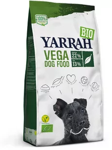 Yarrah Bio wegetariańska karma dla psa, z biobaobabem i bioolejem kokosowym - 10 kg - Sucha karma dla psów - miniaturka - grafika 1
