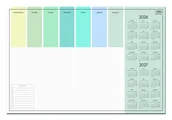 Kalendarze - Biuwar 20262027 59x40cm 30 kart Colour - miniaturka - grafika 1