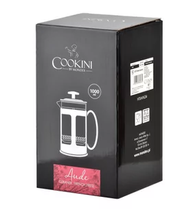 AUDE Dzbanek zaparzacz 1000ml COOKINI 10,5x15xh21cm - Zaparzacze i kawiarki - miniaturka - grafika 2