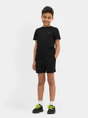 Spodenki męskie - 4F, Spodenki dresowe chłopięce, 4FJSS23TSHOM048-20S, Czarny, Rozmiar 164 - miniaturka - grafika 1