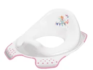 Akcesoria łazienkowe - Nakładka na sedes antypoślizgowa wróżka różowa biała Disney Keeeper - miniaturka - grafika 1