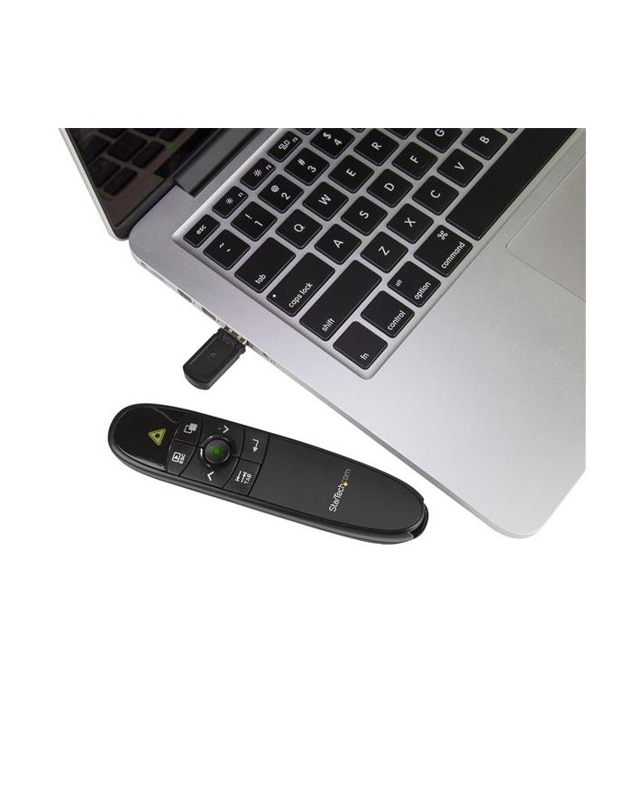 StarTech PRESREMOTEG .com pilot bezprzewodowy Czarny