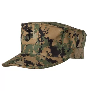 Helikon - Czapka Marines - PolyCotton Twill - Digital Woodland - CZ-USM-PT-07 - Odzież taktyczna i umundurowanie - miniaturka - grafika 1