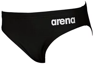 ARENA Chłopięce majtki kąpielowe Boy's Team Solid Slip, czarno-białe, 2-3 anni, czarno-biały., 2-3 lat - Kąpielówki dla chłopców - miniaturka - grafika 1