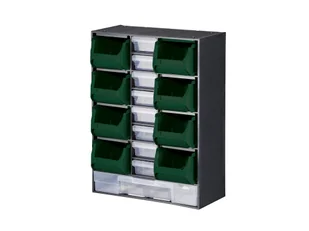 PARKSIDE® Organizer z szufladkami na małe elementy, 33 przegródki / 17 przegródek (17 przegródek) - Pozostałe wyposażenie warsztatu - miniaturka - grafika 1