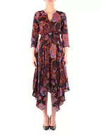 Sukienki - Desigual Damska sukienka Vest_Hudson, Pomarańczowy (Sunset 7026), 42 - miniaturka - grafika 1