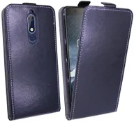 Etui i futerały do telefonów - Nokia 5.1 2018 etui na telefon komórkowy kieszonka etui z klapką pokrowiec ochronny na smartfon czarny - miniaturka - grafika 1