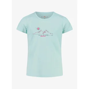 Koszulka dziewczęca CMP Rave G T-Shirt - Odzież sportowa dziecięca - miniaturka - grafika 1