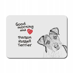 Parson Russell terrier Podkładka pod mysz myszkę - Podkładki pod mysz - miniaturka - grafika 1