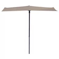 Parasole ogrodowe - MADISON Madison Parasol Sun Wave, 300 x 150 cm, ecru, PAC3P016 - miniaturka - grafika 1