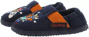 Giesswein Chłopięce Auhagen płaskie kapcie, Ciemnoniebieski 548, 30 EU - Kapcie damskie - miniaturka - grafika 1