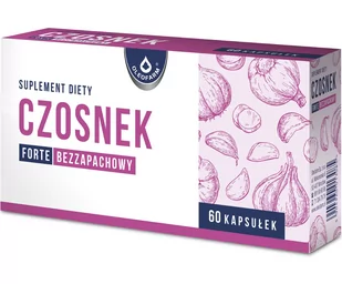 Czosnek forte, bezzapachowy, 60 kapsułek - Długi termin ważności! - Suplementy naturalne - miniaturka - grafika 1