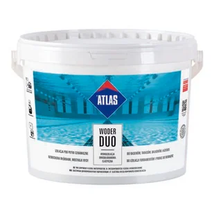 Atlas Hydroizolacja dwuskładnikowa WODER DUO elastyczna komplet 16 kg - Uszczelnienia - miniaturka - grafika 1