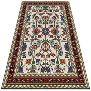 Modny dywan winylowy Florystyczna mozaika 150x225 cm - Dywany - miniaturka - grafika 1