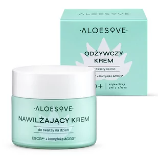 Aloesove Odżywczy krem do twarzy na noc 50ml - Kremy do twarzy - miniaturka - grafika 1