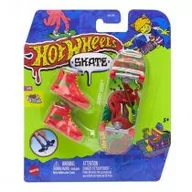 Samochody i pojazdy dla dzieci - Hot Wheels Skate Deskorolka + buty HVJ80 Mattel - miniaturka - grafika 1