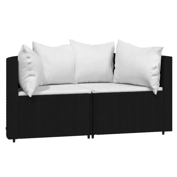 2x Sofa Ogrodowa Moduł Sofy Krzesło Fotel Ogrodowy Na Taras Balkon Ogród