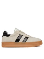 Buty dla dziewczynek - Primigi Sneakersy 7926011 D Beżowy - miniaturka - grafika 1