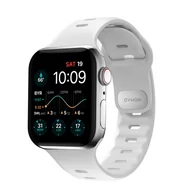Akcesoria do smartwatchy - Nomad - Sport Slim Band - Sportowy Wodoodporny Pasek do Apple Watch 40 / 41 mm, Biały - miniaturka - grafika 1