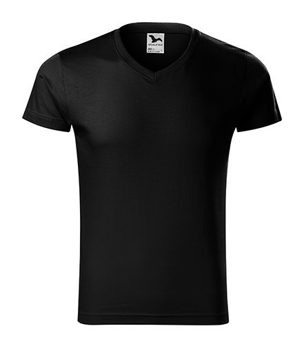 MALFINI MĘSKA KOSZULKA TSHIRT V-NECK W SEREK 146 M