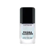 Lakiery hybrydowe - Catrice Prisma Illusion Effect top do paznokci 040 Galactic Dust 10,5ml - miniaturka - grafika 1