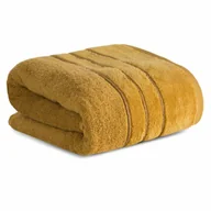 Ręczniki - Ręcznik kąpielowy SIBEL/06 żółty 70x140 - miniaturka - grafika 1