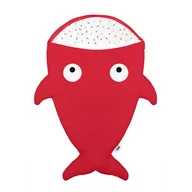 Śpiworki dla dzieci - BABY BITES Baby Bites Śpiworek zimowy Shark (1-18 miesięcy) Red - miniaturka - grafika 1