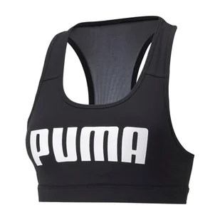 Stanik fitness cardio PUMA Mid Impact 4Keeps Graphic PM - Bielizna sportowa damska - miniaturka - grafika 1