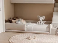 Łóżka dla dzieci i młodzieży - Łóżko tapicerowane niskie Ariel - różne rozmiary - miniaturka - grafika 1