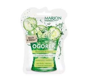 Marion Fit&Fresh Maseczka do twarzy Ogórek 7,5ml - Maseczki do twarzy - miniaturka - grafika 2