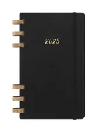 Kalendarze - Kalendarz 2025 tygodniowy i miesięczny L BR czarny - Moleskine - miniaturka - grafika 1