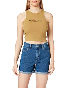 ONLY Szorty damskie ONLVega Life HW Mom, niebieski (medium blue denim), XL - Spodenki damskie - miniaturka - grafika 1