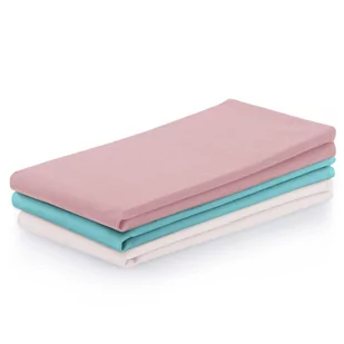 Ręcznik kuchenny LETTY kolor różowy gładki motyw klasyczny styl klasyczny 50x70 ameliahome - KIT/AH/LETTY/PLAIN/TURQ&PINKS/3PACK - Ręczniki - miniaturka - grafika 1
