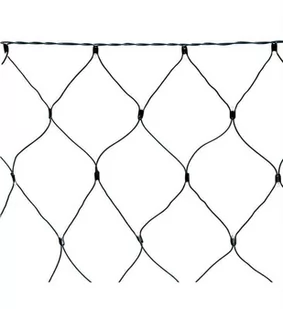Świetlna kurtyna dekoracja okienna 2x1m 160 LED 2,4W biała ciepła - Lampy ogrodowe - miniaturka - grafika 1
