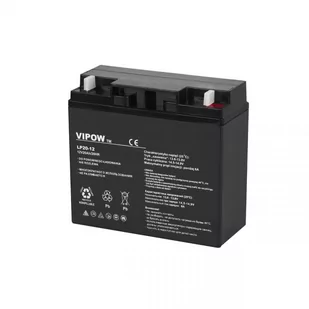 Vipow Akumulator żelowy 12V 20Ah 12V 20Ah - Akumulatory ogólnego zastosowania - miniaturka - grafika 1