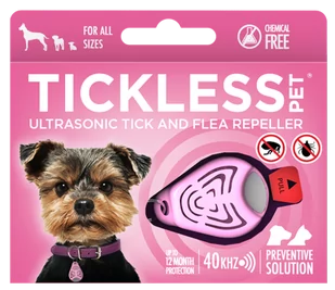 TickLess Tickless Pet Pink - Artykuły przeciw pasożytom - miniaturka - grafika 1