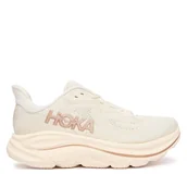 Buty sportowe damskie - Buty do biegania Hoka Clifton 10 1162031 Écru - miniaturka - grafika 1