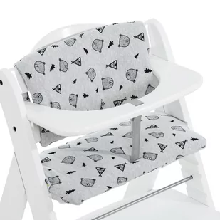 Hauck pokrowiec DeLuxe 2021 Alpha Nordic grey - Krzesełka do karmienia - miniaturka - grafika 1