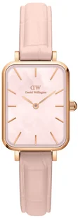 Zegarek Zegarek Daniel Wellington DW00100508 Quadro Pressed Melrose Pearl 20mm - Zegarki damskie - miniaturka - grafika 1