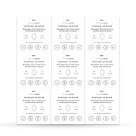 Podpaski - Your KAYA Podpaski na dzień (9 × 10 sztuk) - miniaturka - grafika 1