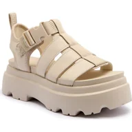 Sandały damskie - UGG Skórzane sandały CORA - miniaturka - grafika 1