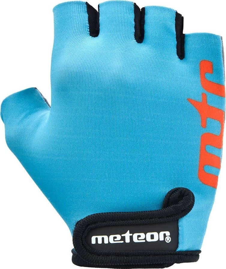 Rękawiczki Rowerowe Meteor Kids S One Niebieski