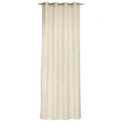 Zasłony - Zasłona Viggo beżowa 140 x 260 cm na przelotkach Inspire - miniaturka - grafika 1